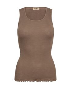 MOS MOSH TOP, MMELAINE SEAMLESS TANK TOP, PINE BARK